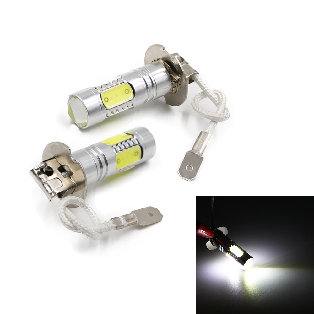 Car Fog Light H3 7.5W High Brightness Headlight Small Light Car Side Light Modified Fog Light