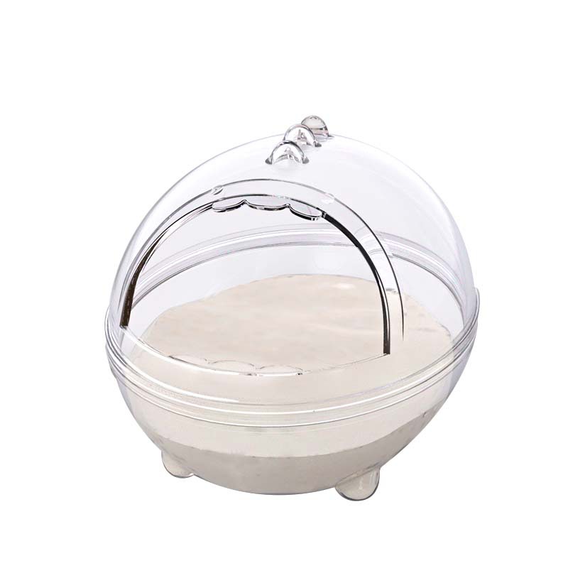 Hamster Golden Bear Bathroom Pet Transparent Chinchilla Dinosaur Bathroom Bath Sand Anti-Splash Bath Bathroom New Product Wholesale