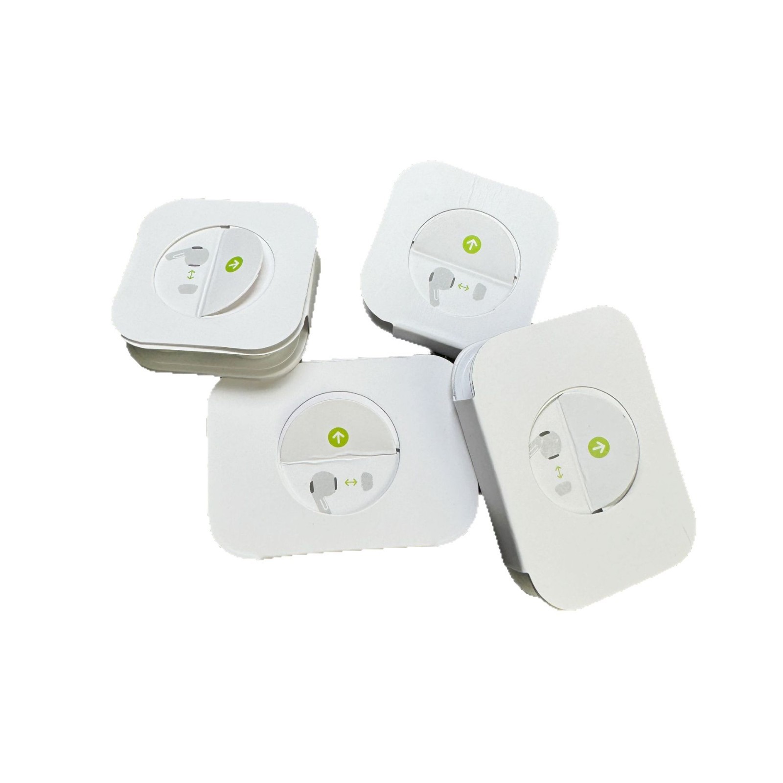 Suitable for Airpodspro earphone ear cap cardboard packaging Apple 1 generation 2 generation silicone ear cap cardboard packaging