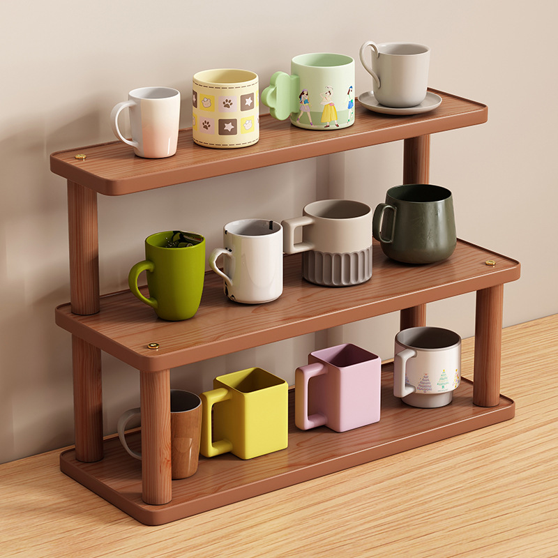 Desktop Storage Box Office Desk Organizer Simple Household Dormitory Small Bookshelf Desk Countertop Workstation Gadget