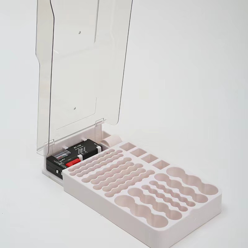 Cross-Border New Battery Storage Box Battery Tester for Storing Various Battery Capacity Testers Wholesale from Manufacturer