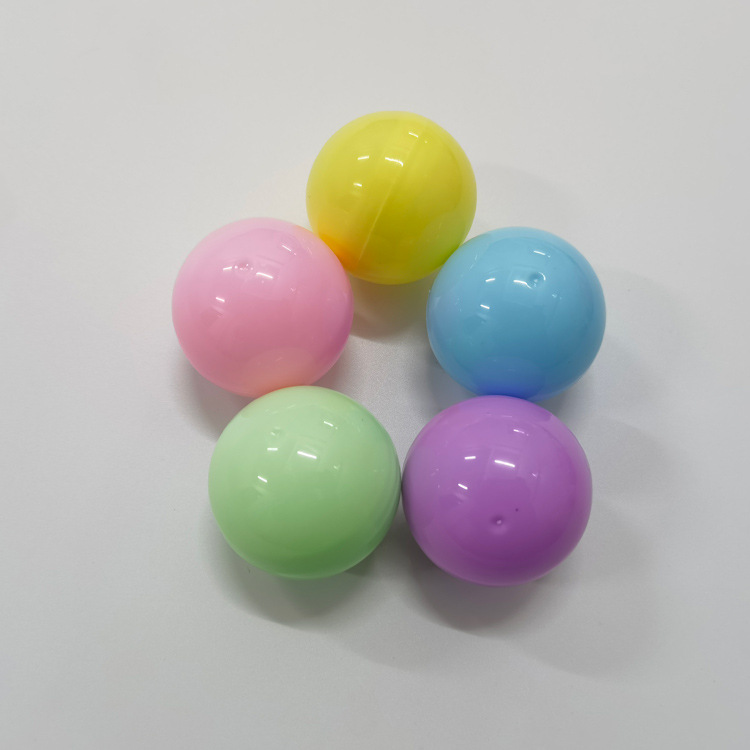 Wholesale 50mm twisted egg shell in stock wholesale twisted egg toy amusement machine twisted egg machine macaron multicolor