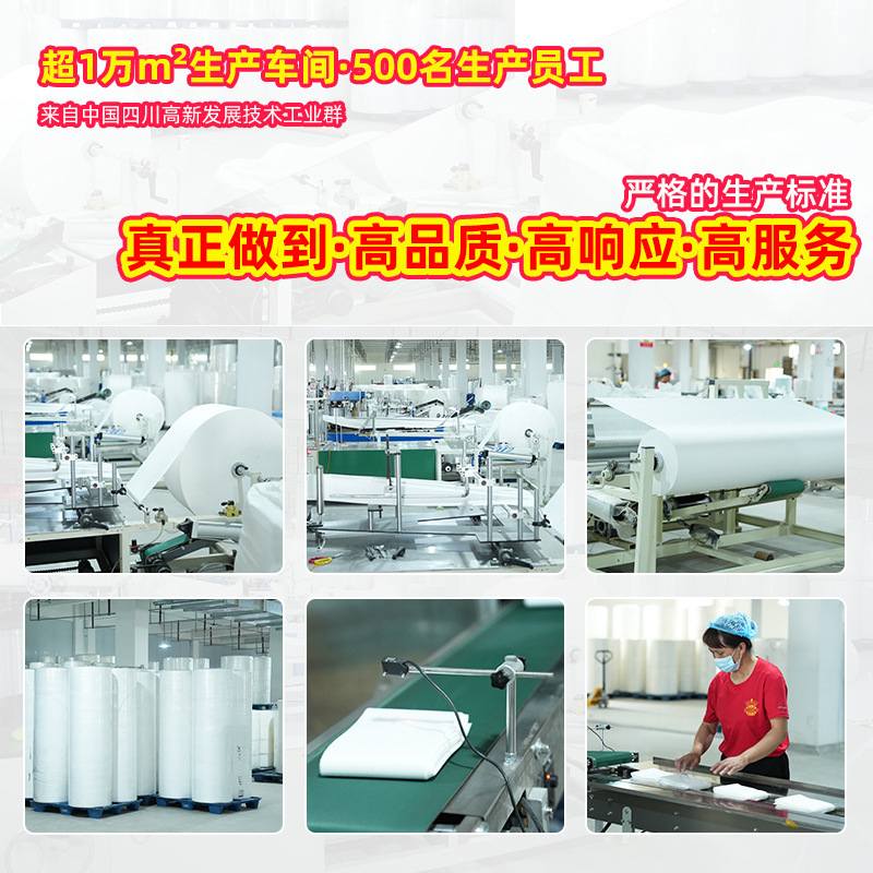 Breathable Waterproof and Oil-Proof Thickened Massage Bed with Hole Non-woven Bed with Essential Oil for Disposable Bed Sheet for Beauty Salon