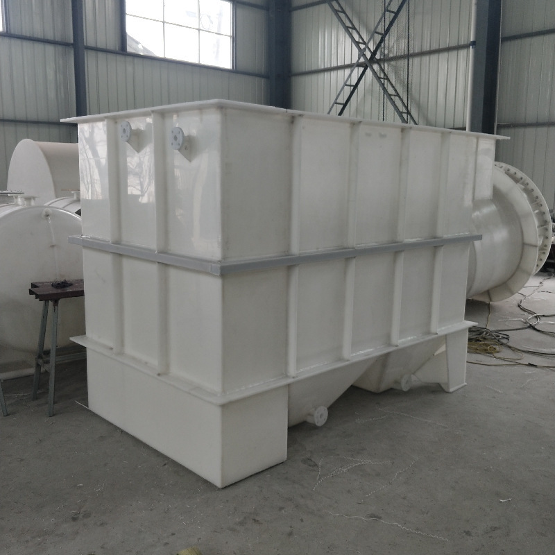 PP sewage treatment tank PP plastic electroplating tank industrial waste gas sewage treatment equipment PP pickling tank