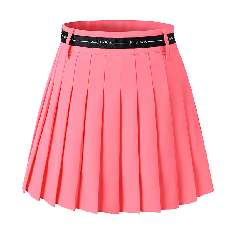 Golf Clothing Korean Summer Skirt Anti-walking Sports Pleated Skirt Skirt Summer Quick-drying Badminton Clothing