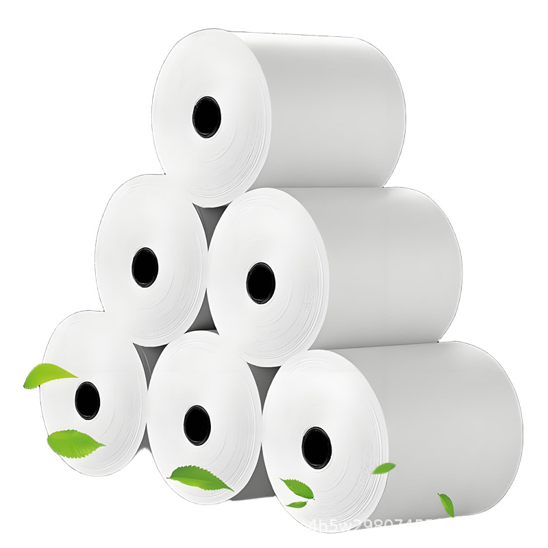 Thermal Cash Register Paper 57X50Mm Tubeless Takeaway Supermarket Cash Register Manufacturer Direct Sales Printing Paper for Cash Register Receipt