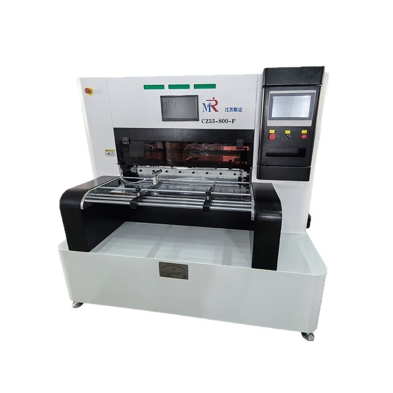 Full-automatic six-generation integrated paper folding machine industrial air filter origami equipment servo filter folding fan machine