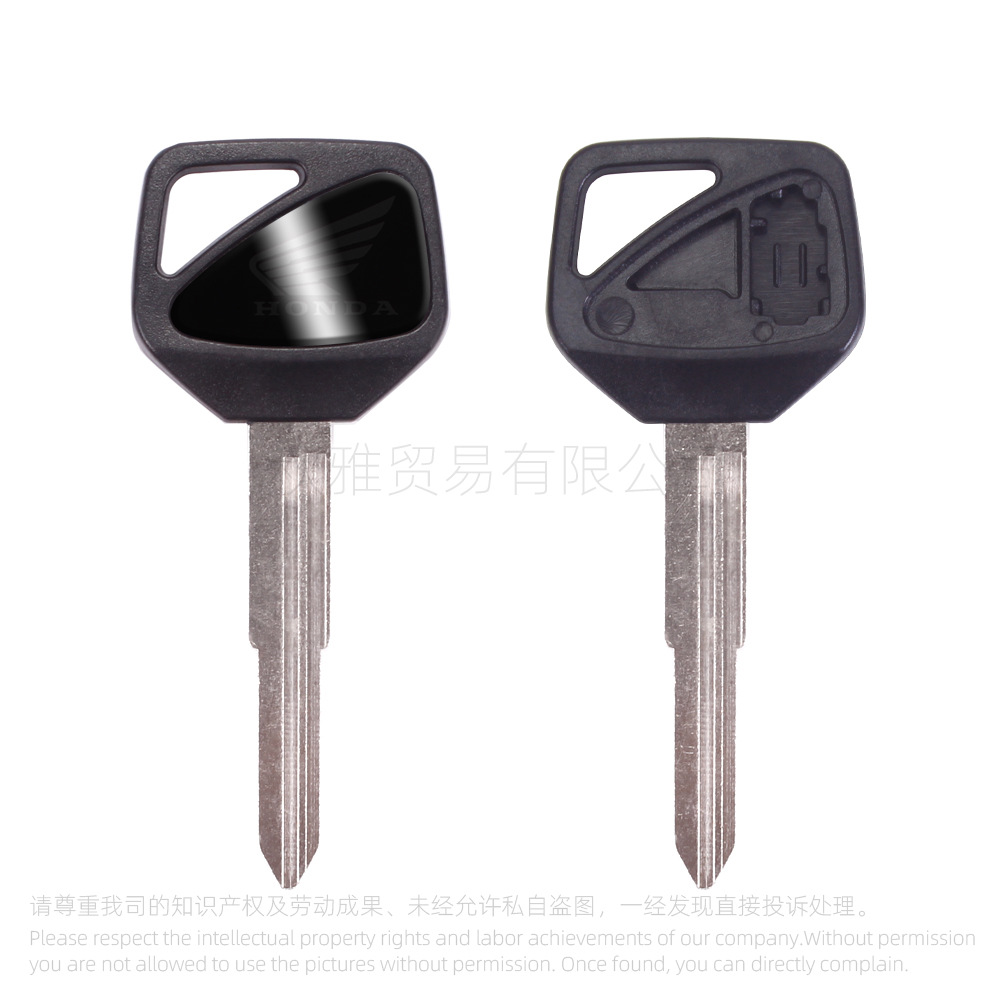 Подходит для ключа Honda Motorcycle Key Embryo/Handle Cb400 Vtec Wasp 600 Cbr1000 с чипом
