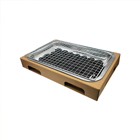 Disposable Barbecue Grill Picnic Stove Outdoor Portable Household Small Fruit Charcoal Smokeless Barbecue Grill Set