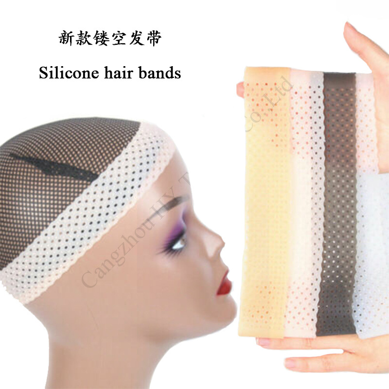 Кросс-бодер силиконовая повязка на голову, спортивная дышащая повязка, противоскользящая и противоотпадающая повязка для волос, силиконовая повязка для бега