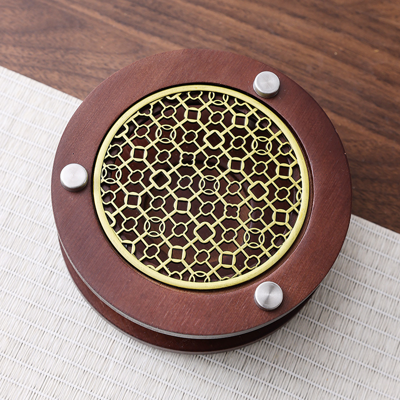 Walnut Tea Candle Warmer Tea Stove Tea Warmer Candle Tea Warmer Tea Stove Tea Warmer Stand Tea Dryer