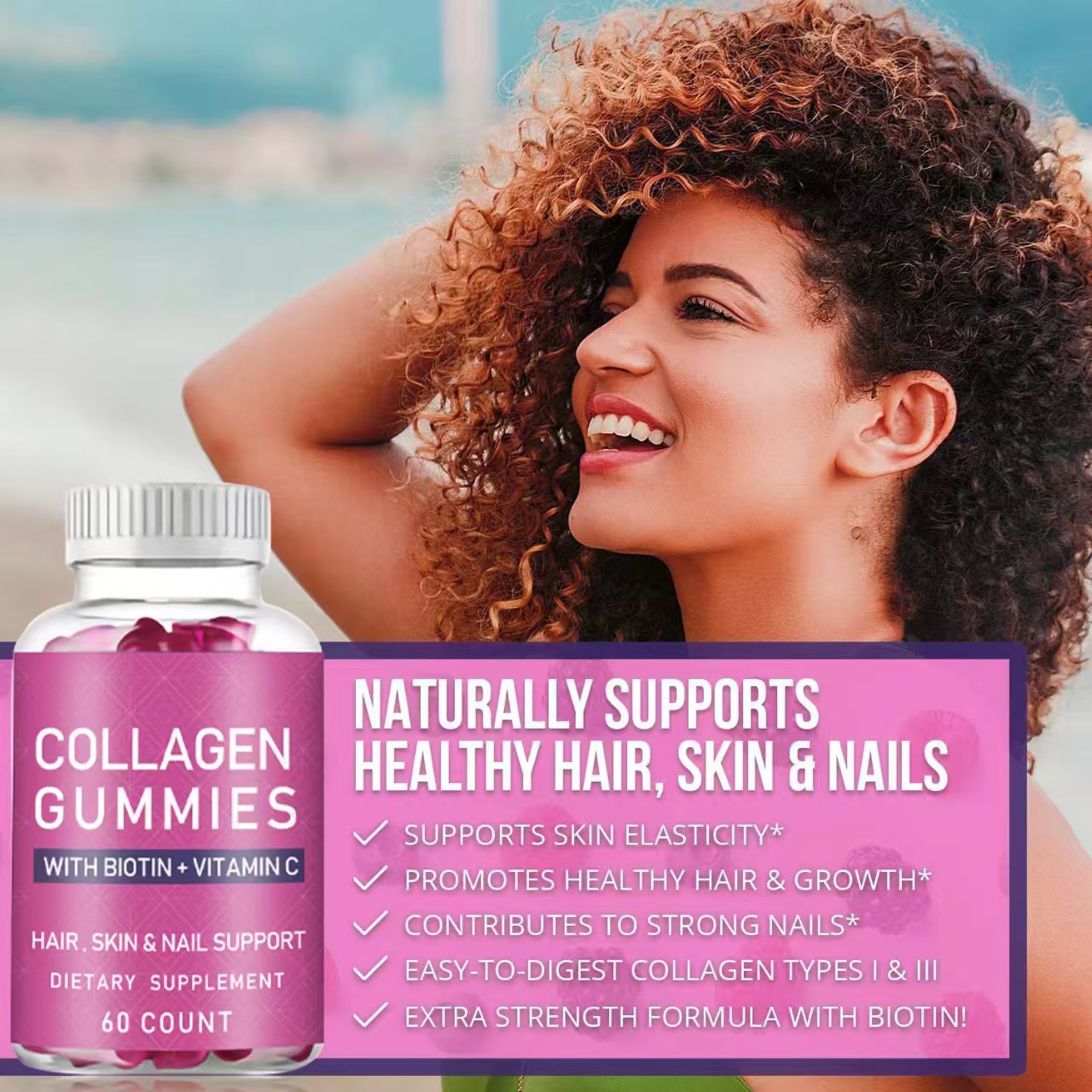 Cross-Border Collagen Gummies Collagen Gummies