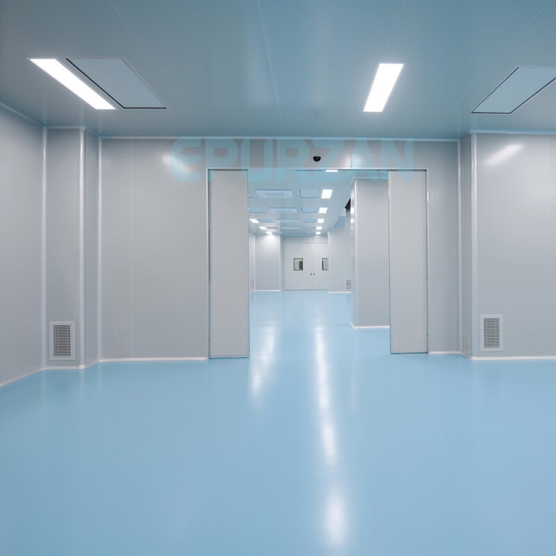 Dust-Free Purification Workshop Decoration Food Production Workshop Construction Clean Factory Design Laboratory Purification Project