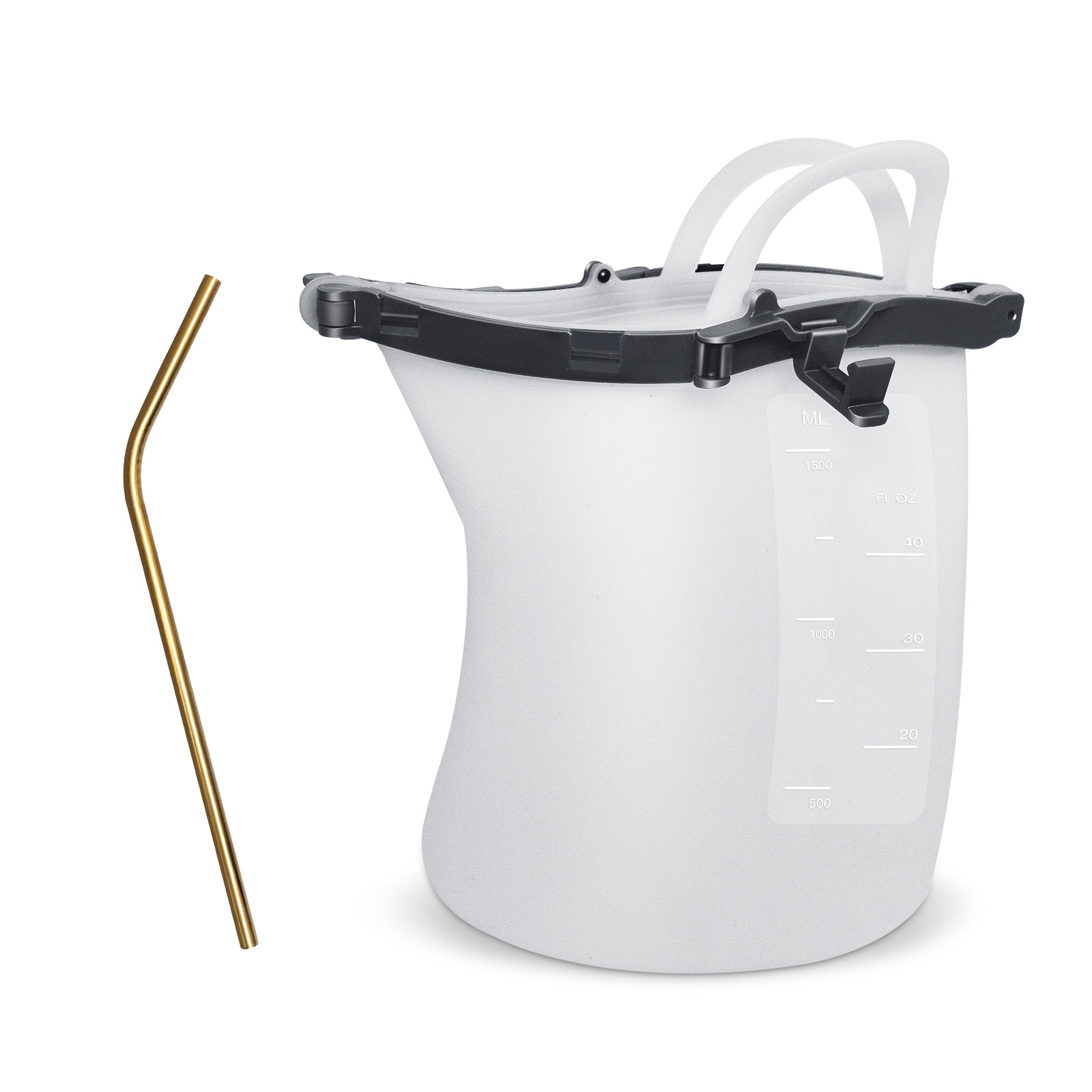 Силиконовая сумка для вина с соломинкой, переносная, для хранения воды на вечеринках