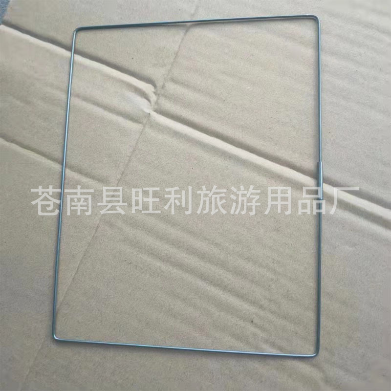 Customized Luggage Square Galvanized Square Wire Storage Basket Steel Wire Bending Circle Carbon Steel Wire Source Factory