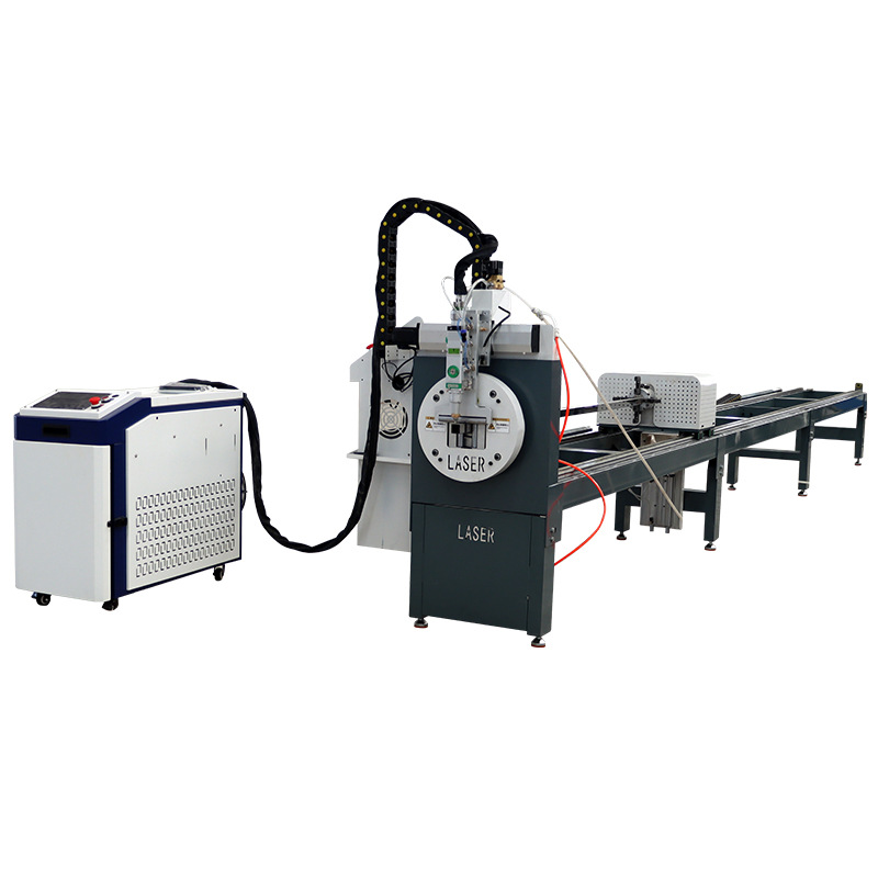 Portable Laser Tube Cutting Machine Aluminum Alloy Carbon Steel Stainless Steel Square Tube Round Tube Cutting Small Laser Tube Cutting Machine