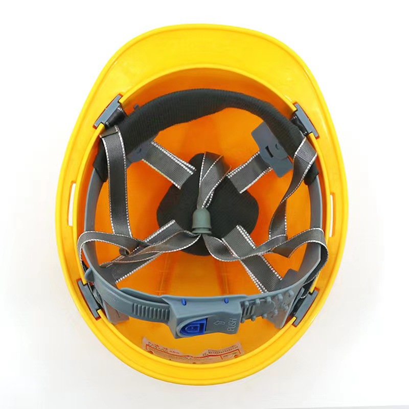 Factory direct ABS safety helmet construction site safety helmet anti-smashing labor protection safety helmet wholesale