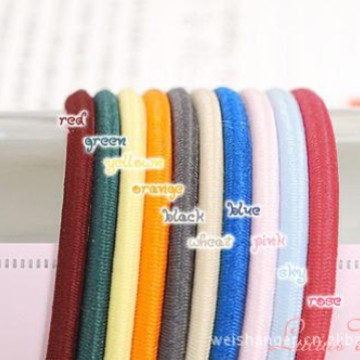 Big s recommended practical texture hair ring Joker practical iron buckle hair rope simple headdress wholesale supply