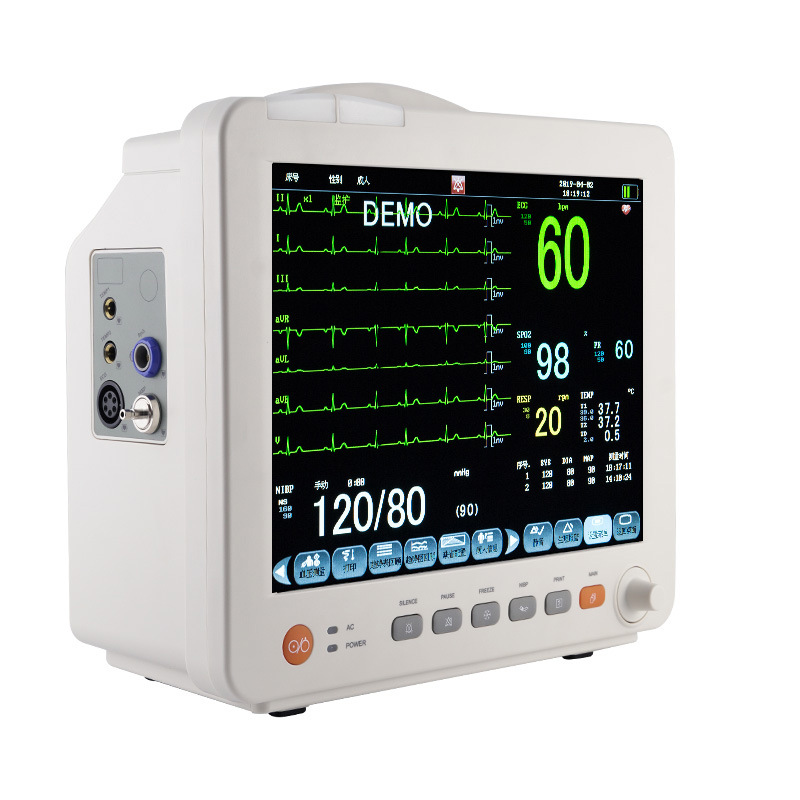 ECG Monitor Multi-parameter Portable Medical Household 24-hour Monitoring All-in-one Detector Patient Bedside