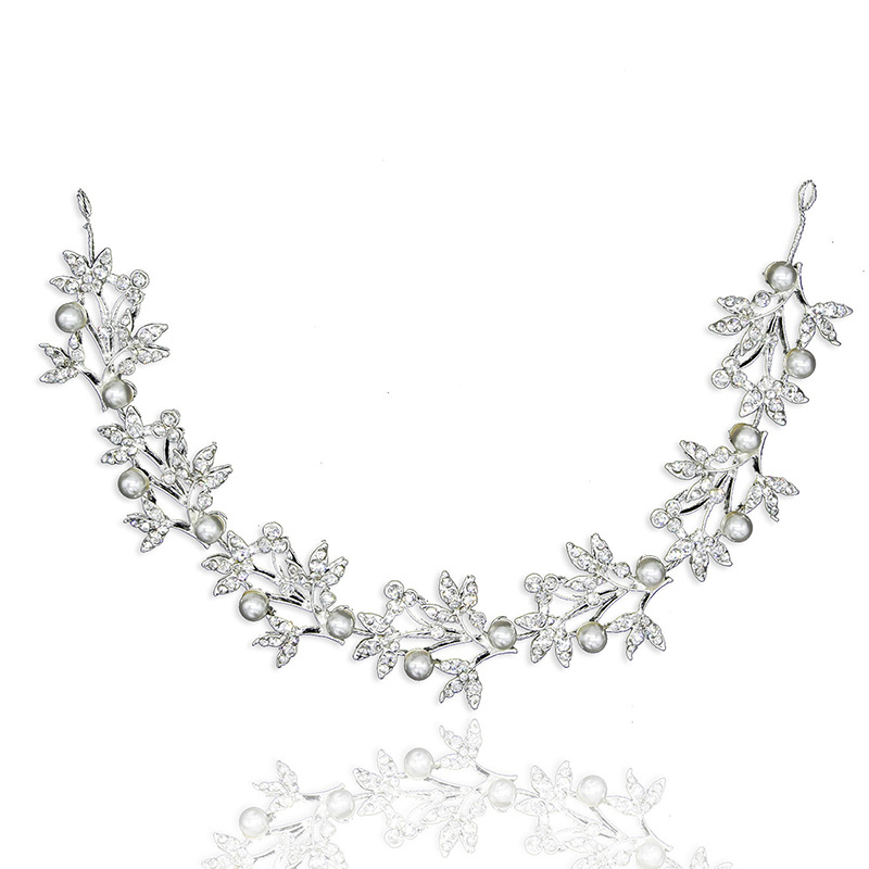 Factory direct European and American full diamond Super Flash silver luxury atmosphere Bride wedding headdress crystal diamond crown hair crown