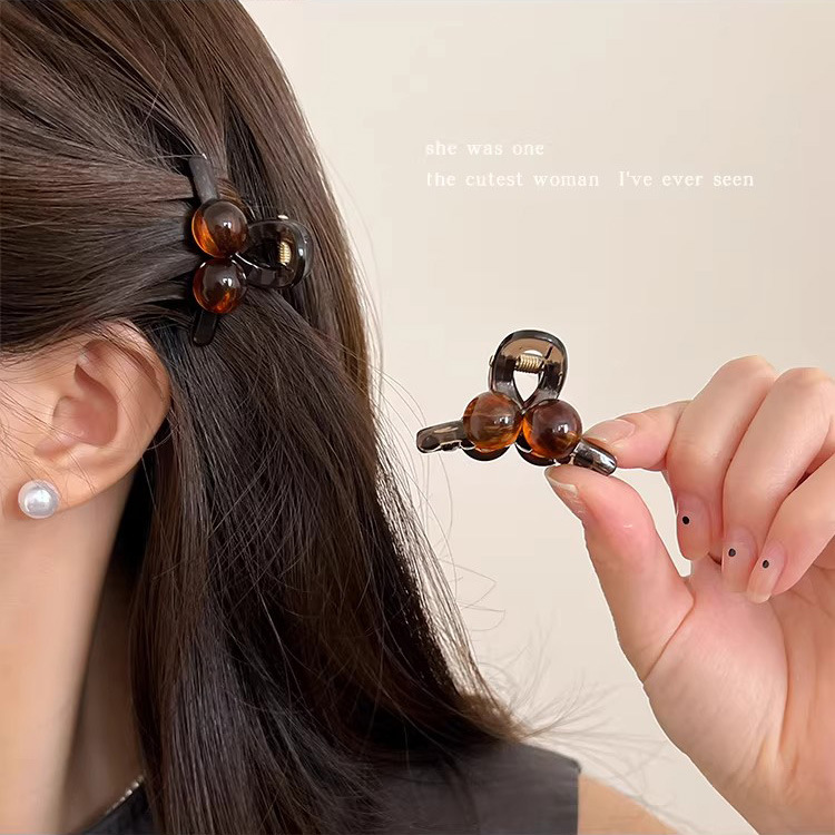 Заколка для волос Princess Head, маленькая зажим для женщин, стиль 2025 года, высококачественная