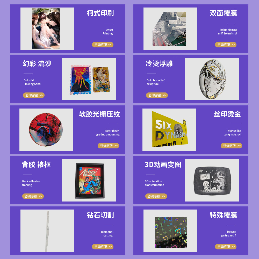 Time Agent Acrylic Birthday Card Brick Highly Transparent Offset Printing Guka Anime Star Cultural and Creative Peripheral Customization