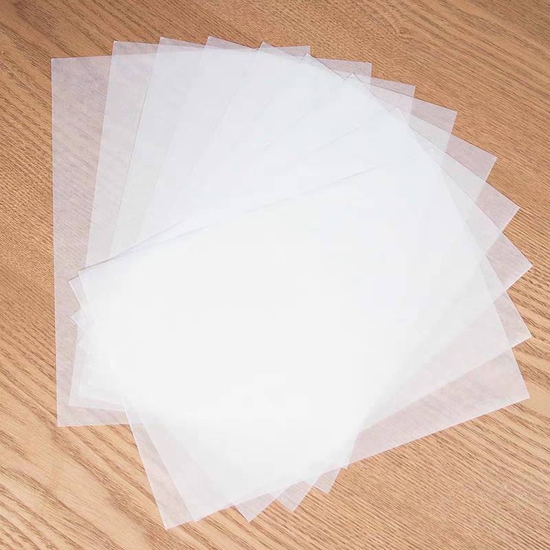 Dongguan Sulfuric Acid Paper Custom Hot Stamping Silver Mooncake Jewelry Packaging Lining Box Translucent Butter Food Grade