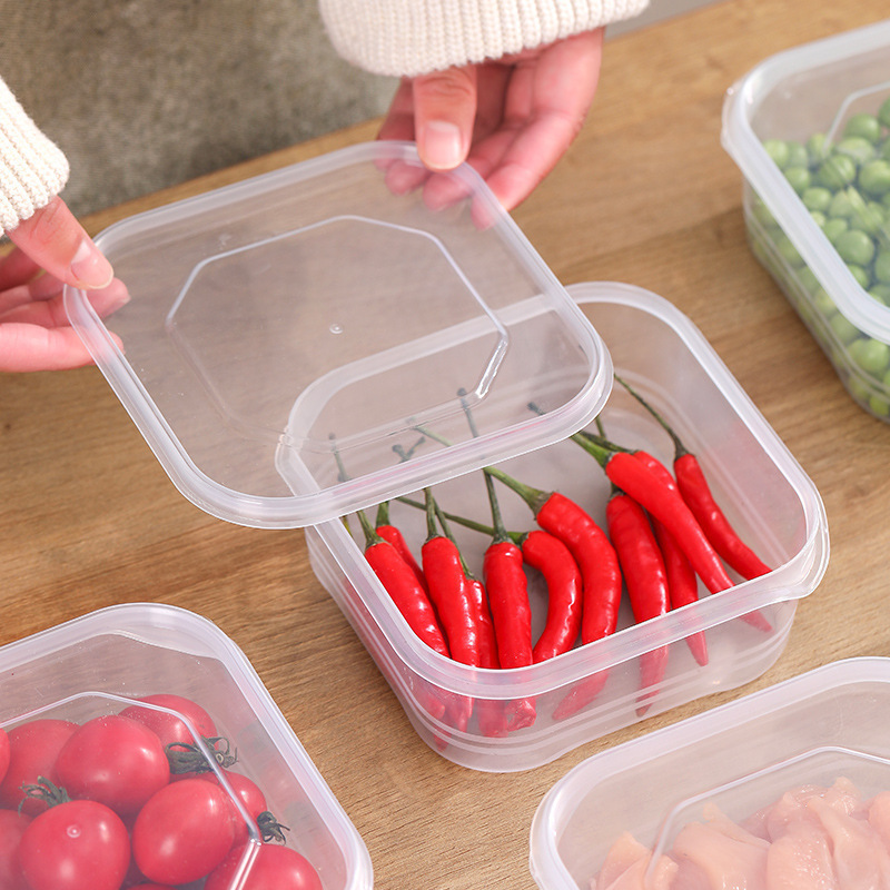 Food Preservation Storage Box Vegetable Freezer Layer Frozen Meat Refrigerator Food Storage Fruit Compartment Storage Box Microwaveable