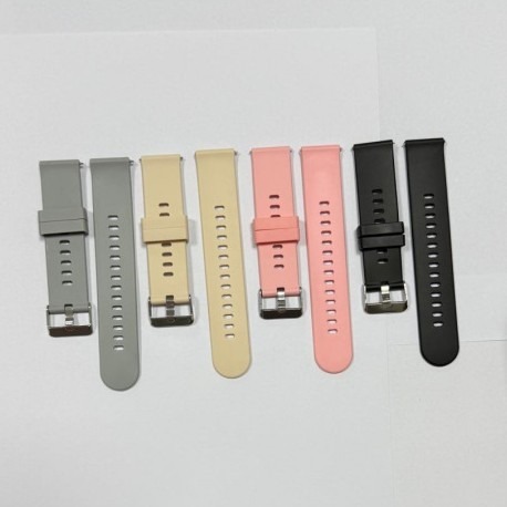 20mm Tpu Watch Band for Huami Watch, Adjustable Strap, Breathable, Multi-Color, Source Manufacturer