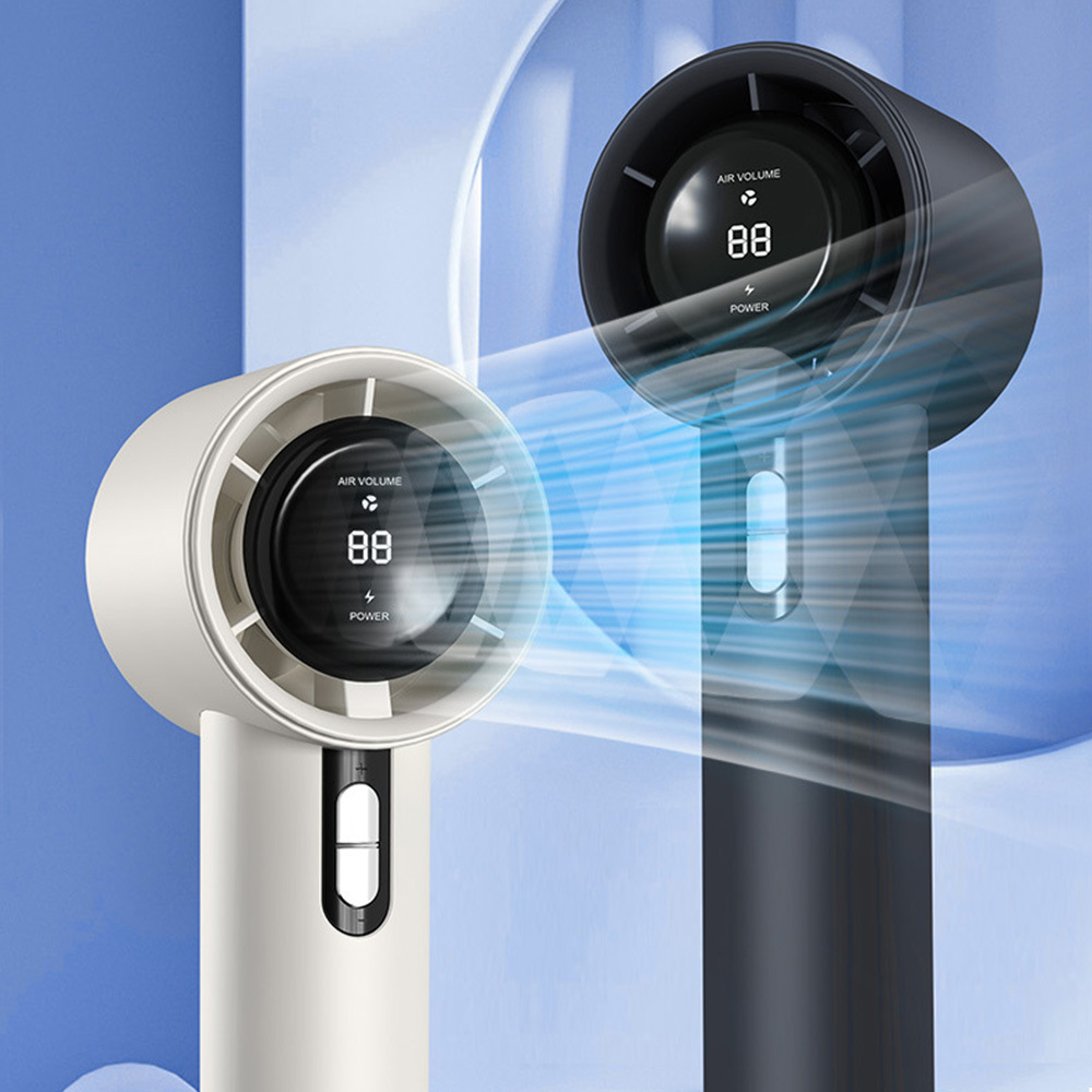 Wx638 New High-Speed 100-Speed Stepless USB Outdoor Handheld Fan
