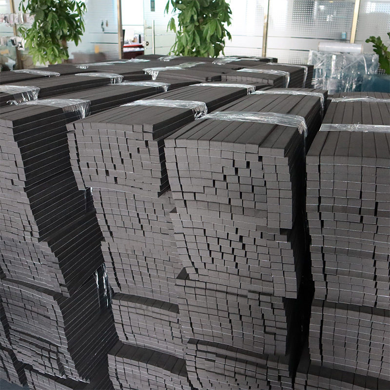 Black and white single-sided adhesive eva foam strip anti-collision plate sealing sound insulation caulking foam sponge self-adhesive strip