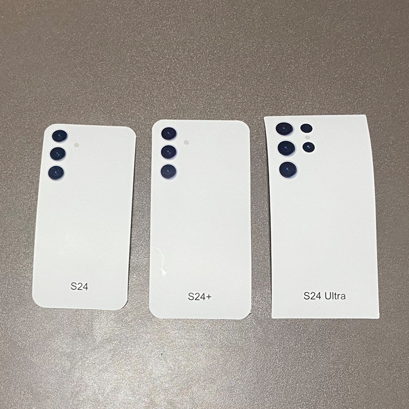 Aliexpress Cross-Border Platform S26 Samsung Phone Case Cardboard Inner Tray Universal S24 S25 White Cardboard Packaging in Stock