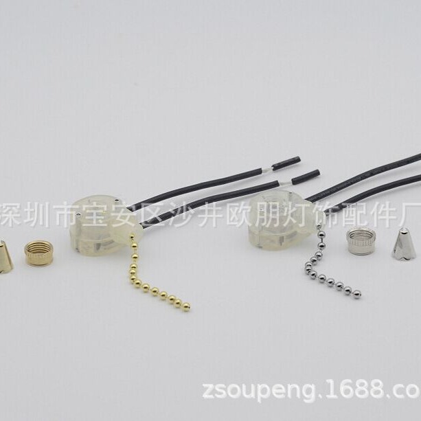 Переключатель с молнией, полностью прозрачный, настенный панельный переключатель для люстры, потолочный светильник