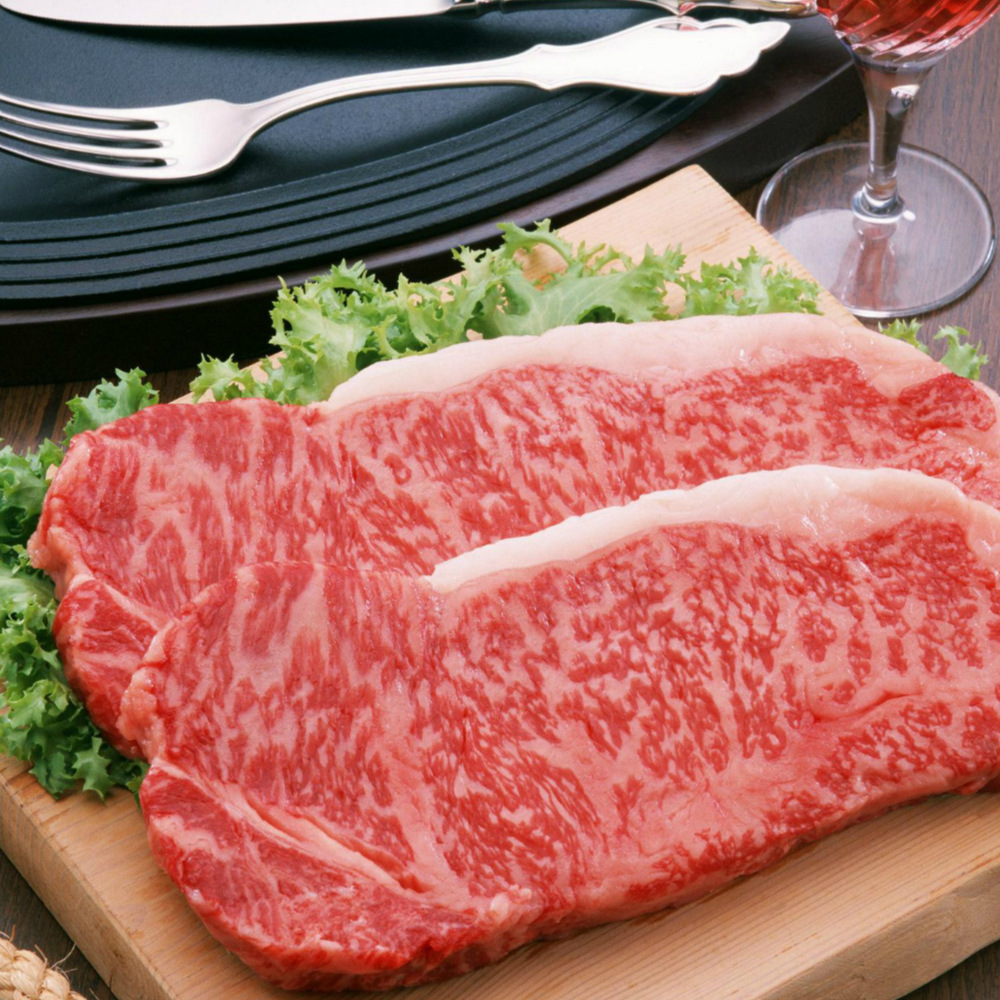 Manufacturer's Original Cut Slightly Marinated Steak Thick-Cut Sirloin Steak Filet Mignon Steak Commercial Western Restaurant Frozen