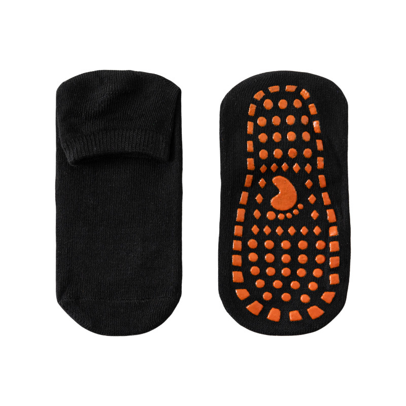 Factory wholesale baby floor socks indoor trampoline children non-slip silicone socks early education toddler children floor socks