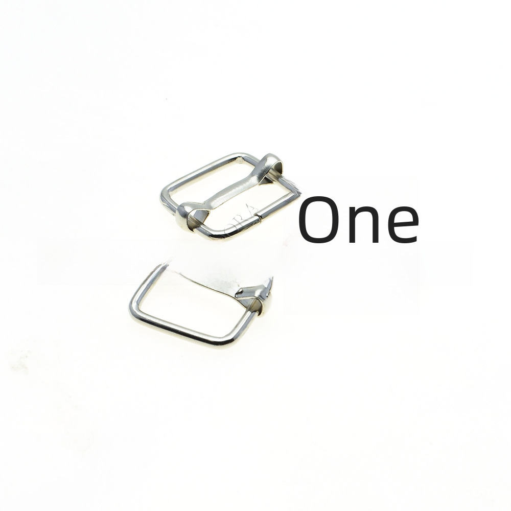 White Metal Core Buckle, Iron-Plated Nickel-Free, 10Mm-38Mm Three-Speed Adjustable Japanese Buckle