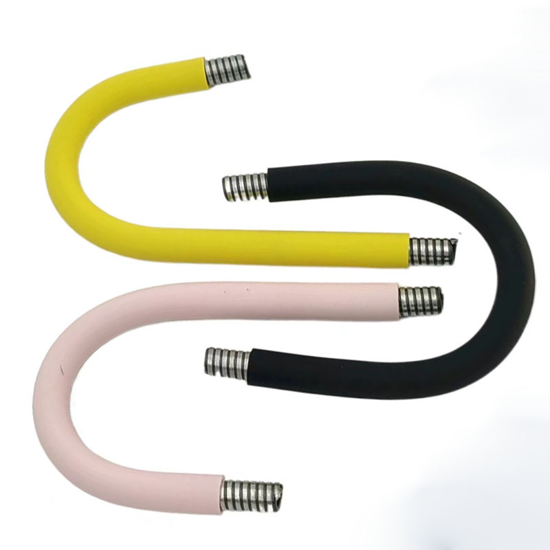 Direct Supply Desk Lamp Neck Fan Gooseneck Metal Silicone Hose Silicone Stereotype Hose Universal Stereotype Silicone Sleeve