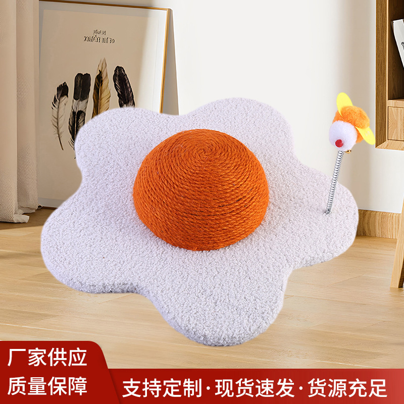 Новая когтеточка для кошек, сизалевый каркас для лазания, не линяет, цветочный каркас для лазания, доска для когтей, игрушка для питомцев