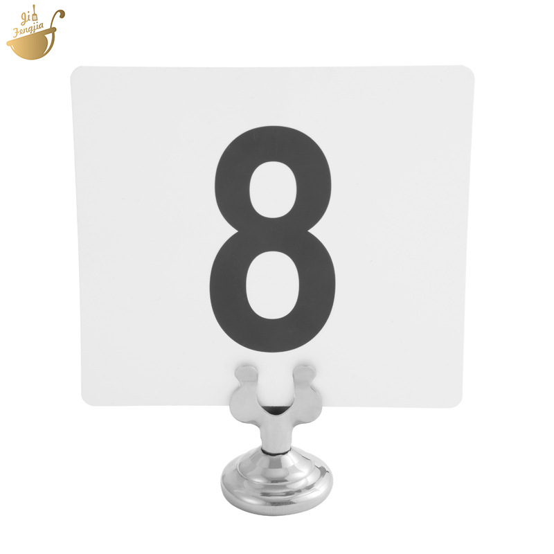 Мини резьбовая U-образная табличка для номера стола, держатель для хлеба, держатель для карточек стола, ценник для десертов, карточка стола