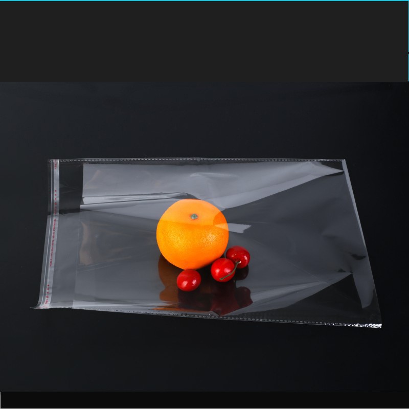 Double Layer 7 Silk 15*32 OPP Self-adhesive Bag Jewelry Bag Slipper Bag Transparent Plastic Bag 100 Pieces