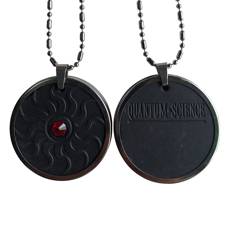 Cross-Border Negative Ion Energy Pendant Radiation Protection Ore Necklace Jewelry Energy Pendant Factory Wholesale