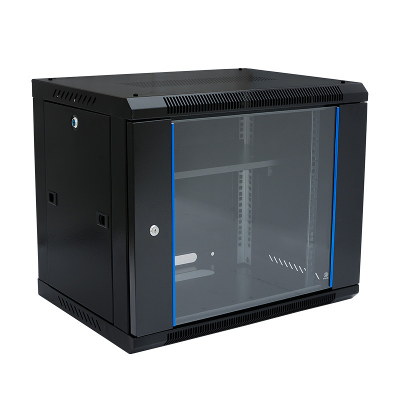 Cyp Network Cabinet Computer Cabinet Communication Server Cabinet Weak Box/Cabinet Black Industrial Cabinet