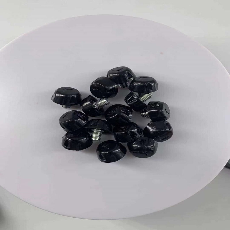 Новые черные резиновые шипы, замена для футбольной обуви, диаметр винта M5