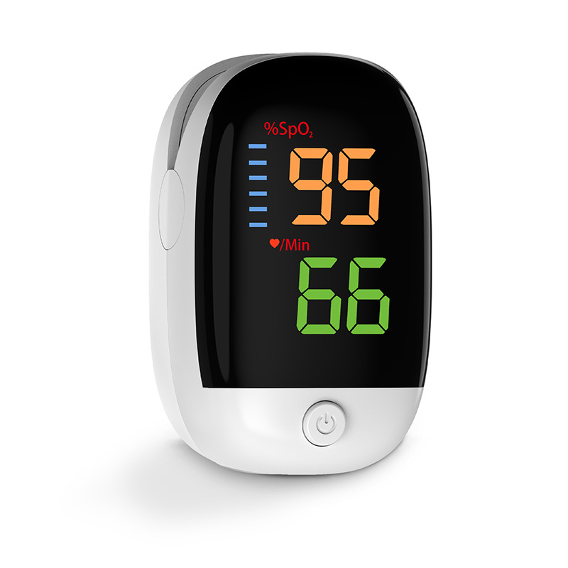 Lk88 Finger Clip Pulse Oximeter for Home Use, Led Finger Monitoring and Monitoring of Heart Rate, Fingertip Blood Oxygen Meter