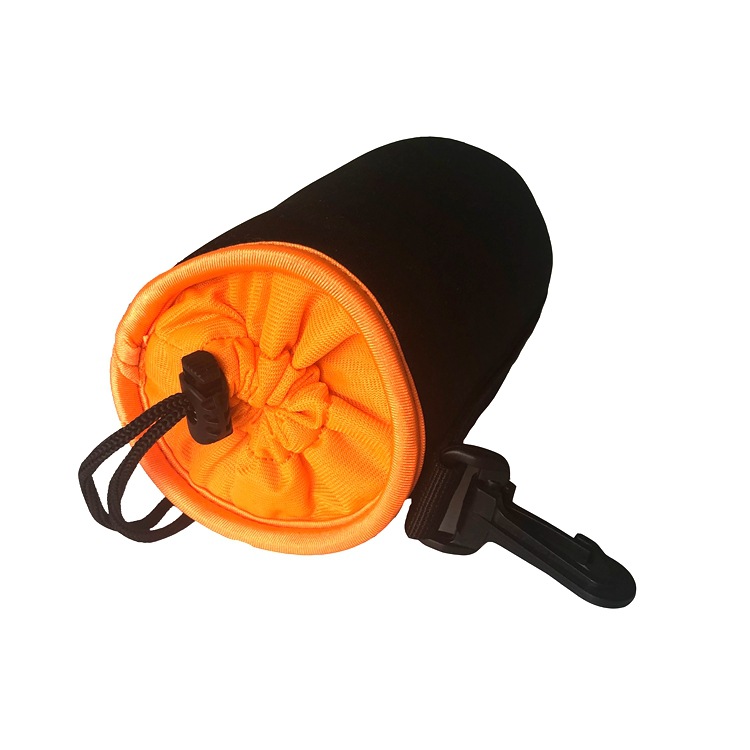 SLR camera lens bag storage bag diving material lens bag lens cover waterproof waist bag shockproof lens tube