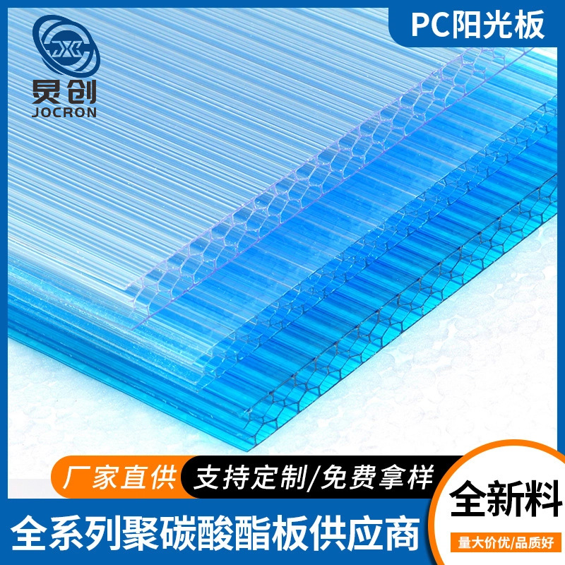 Двойная ПС стойкая плита солнечная панель огнестойкая прозрачная освещение плита двойная и четырехслойная прозрачная полая плита по запросу