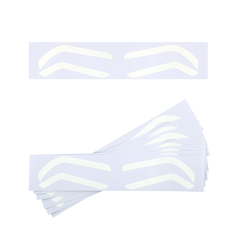 Embroidery Disposable Eyebrow Tattoo Auxiliary Sticker Makeup Positioning Eyebrow Painted Thrush Fixed-point Eyebrow Sticker Cross-border Explosive