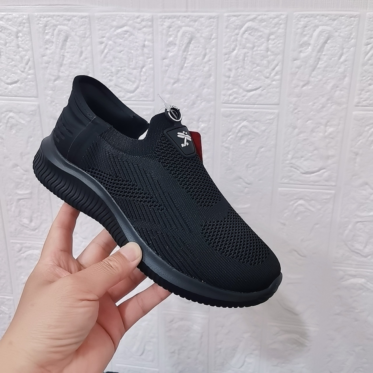 Fujian Red Q Ting Feiwei Double Mesh Men's Shoes 2025 Spring and Autumn Women's Casual Shoes New Lightweight Walking Shoes 7306