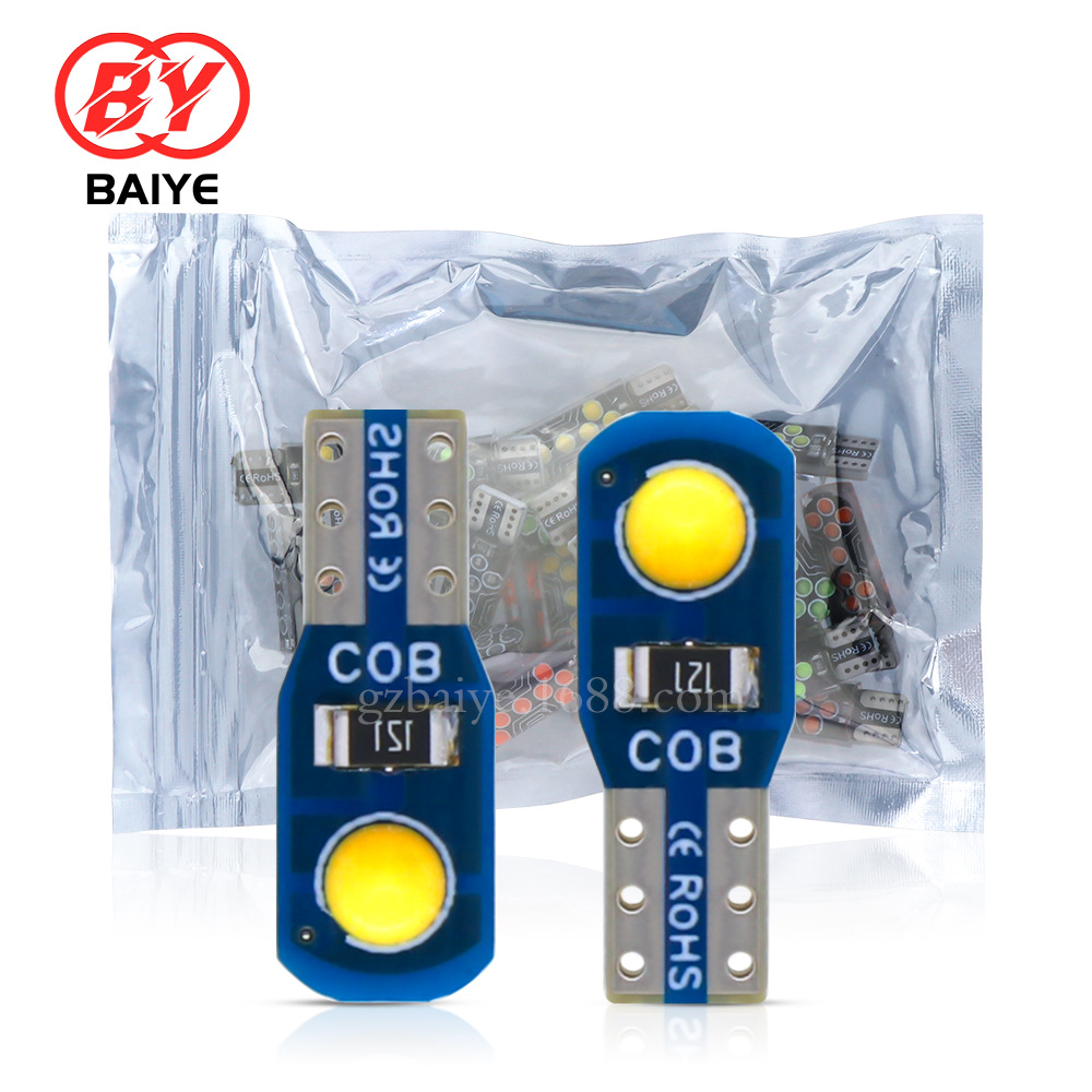 Светодиодная лампа T5 3030-2SMD для приборной панели, кондиционера, переключателя