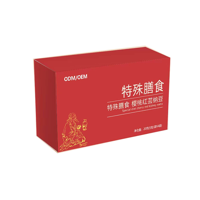 Cherry Red Natto Special Dietary Nutrition Source Factory Professional Customized Oem Processing